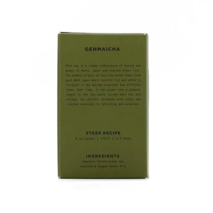 Onyx Coffee Lab Tea & Tea Sets 15 Sachets Genmaicha