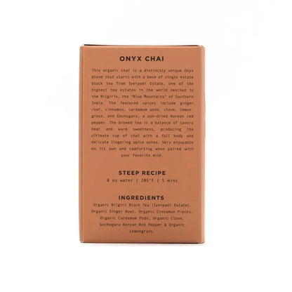 Onyx Coffee Lab Tea & Tea Sets 15 Sachets Onyx Gochujang Chai