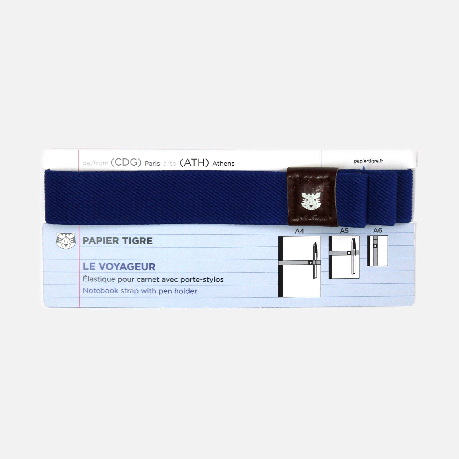 Papier Tigre Voyageur Elastic Band