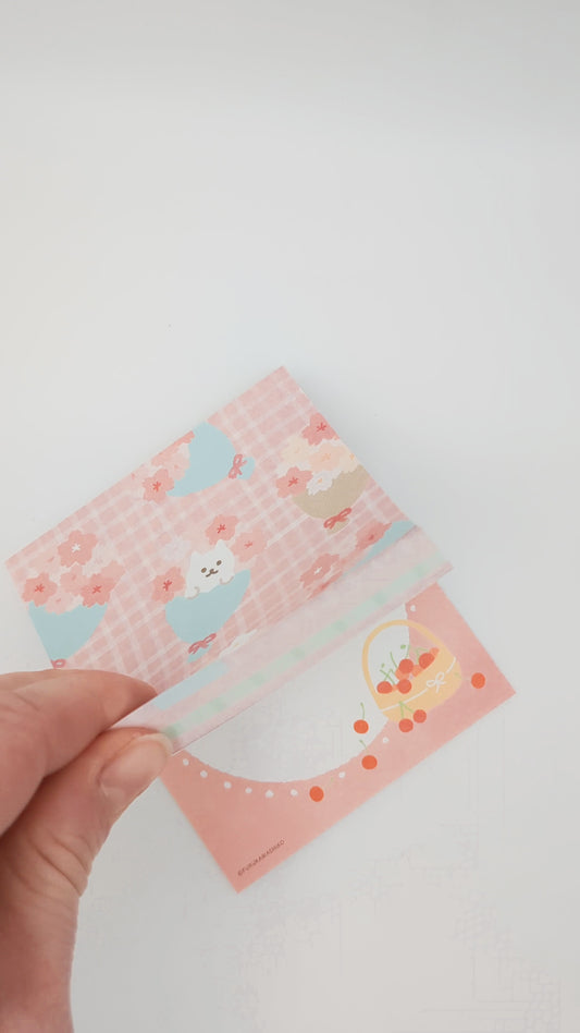 Furukawa Shiko Spring Time Memo Pads - Soft Sakura
