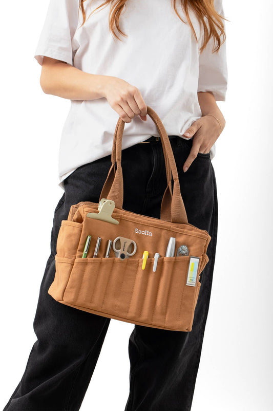 Soolla Cinnamon Soolla Studio Bag, Cinnamon, Pottery Tool Bag