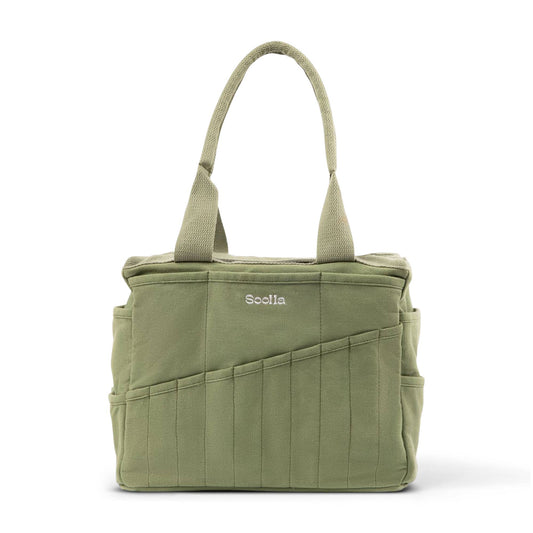 Soolla Soolla Studio Artist Bag, Ganja Green, Art Supplies Bag