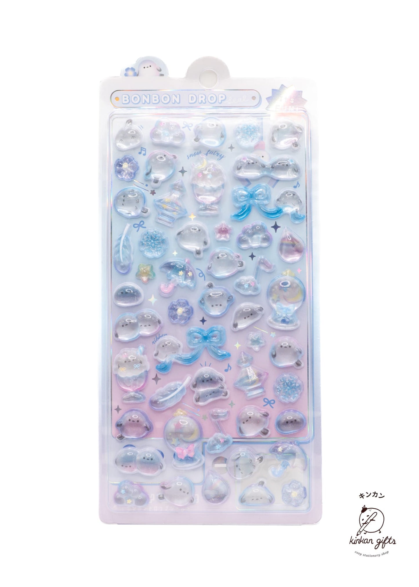 Spoon Inc. Decorative Stickers Shimaenaga Bon Bon Drop Seal - It's FUN!