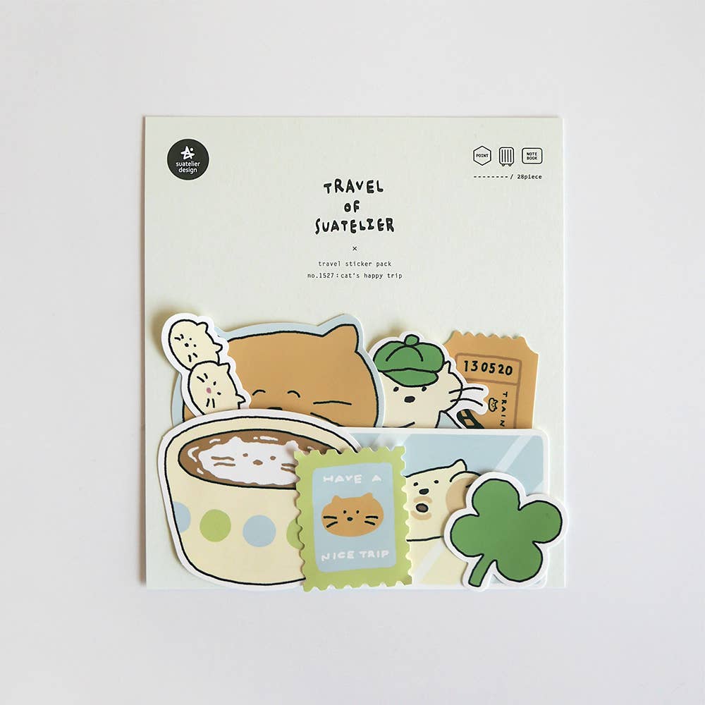 Suatelier design Cat's happy trip