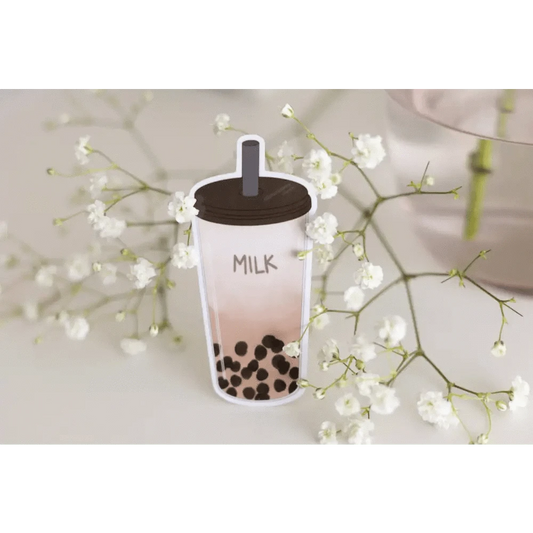 Sundrop Studios Decorative Stickers Boba Sticker- Boba Milk Tea
