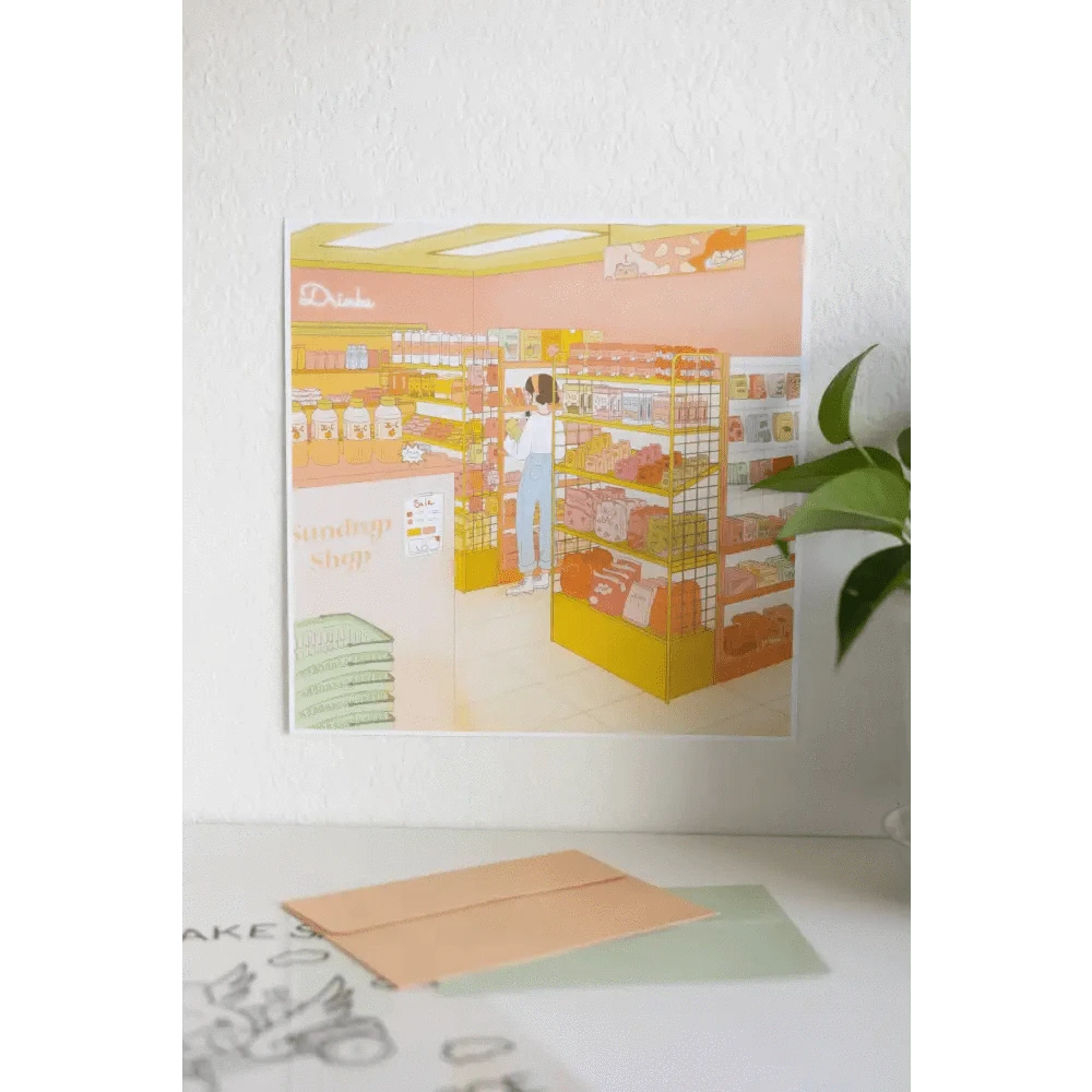 Sundrop Studios prints Combini Poster
