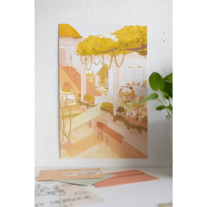Sundrop Studios prints Fairy Town Poster