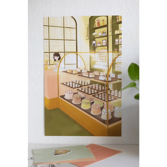 Sundrop Studios prints Kiki's City Bakery Poster