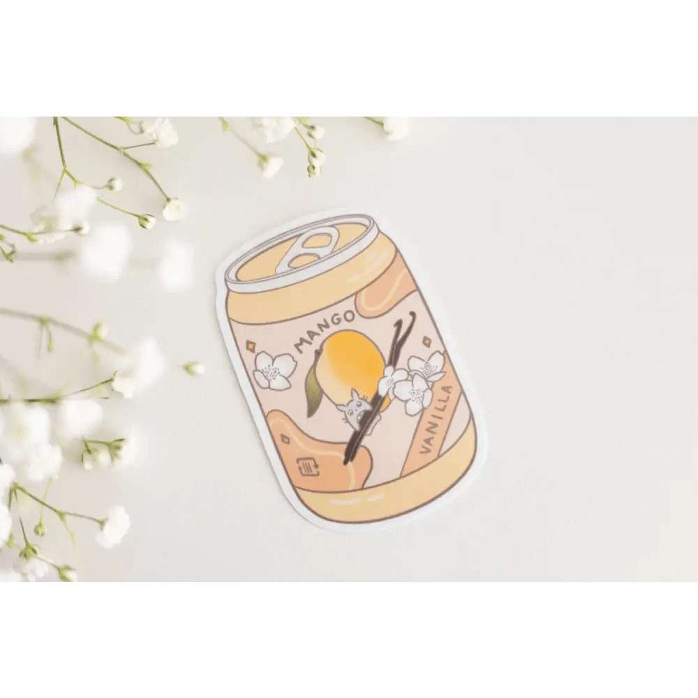 Sundrop Studios Vinyl Stickers Totoro Soda Pop- Mango Vanilla Sticker