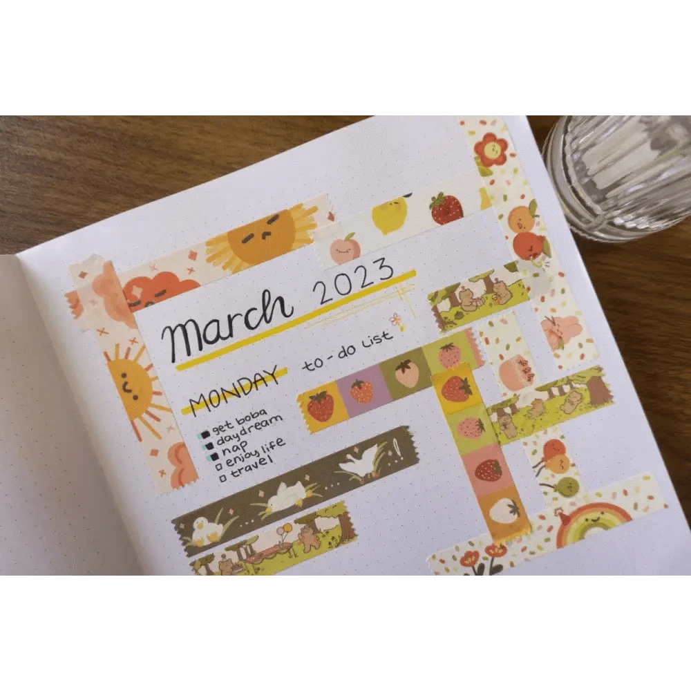 Sundrop Studios Washi Tape Fruity Washi Tape