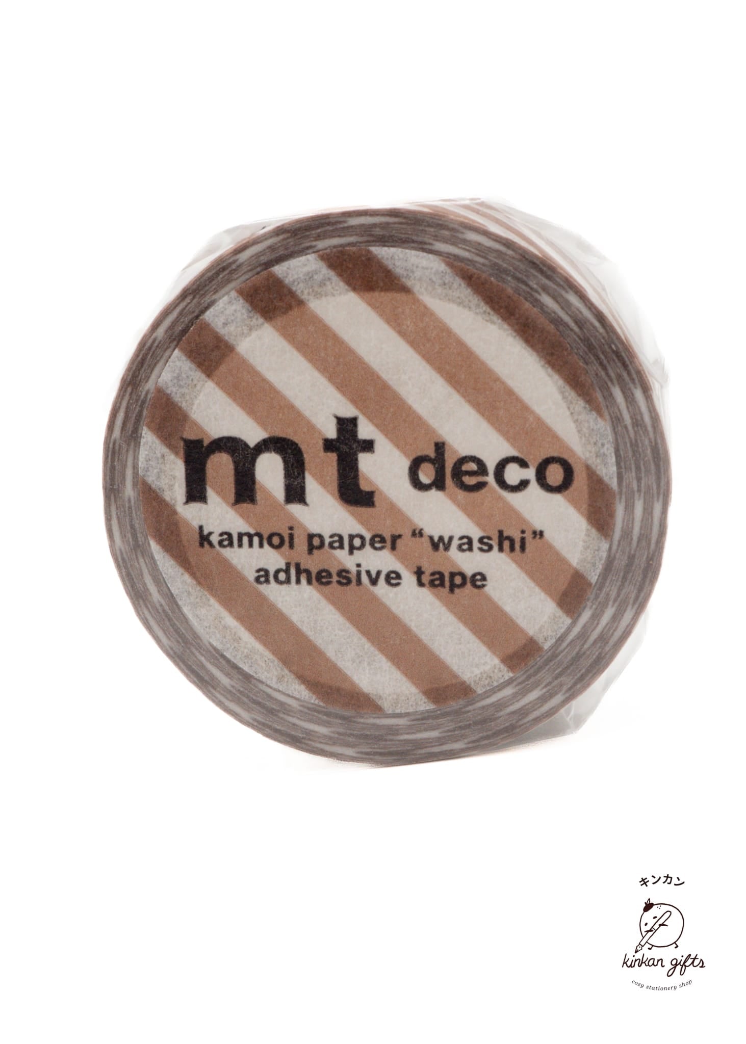 Sweet Bella Decorative Tape Stripe Brown mt masking tape single: deco series
