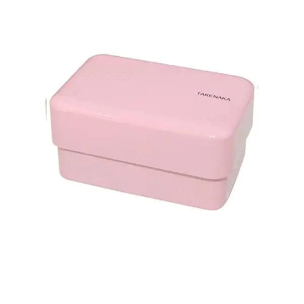 TAKENAKA Bento Box Bentos & Totes Bento Nibble Box - Made of Recycled Plastic Bottles: Coconuts White