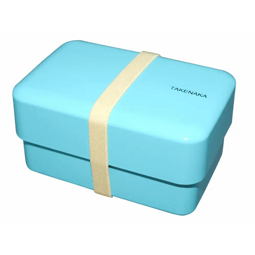 TAKENAKA Bento Box Bentos & Totes Bento Nibble Box - Made of Recycled Plastic Bottles: Coconuts White
