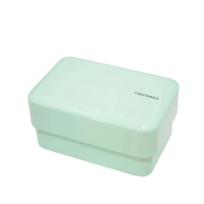 TAKENAKA Bento Box Bentos & Totes Bento Nibble Box - Made of Recycled Plastic Bottles: Coconuts White