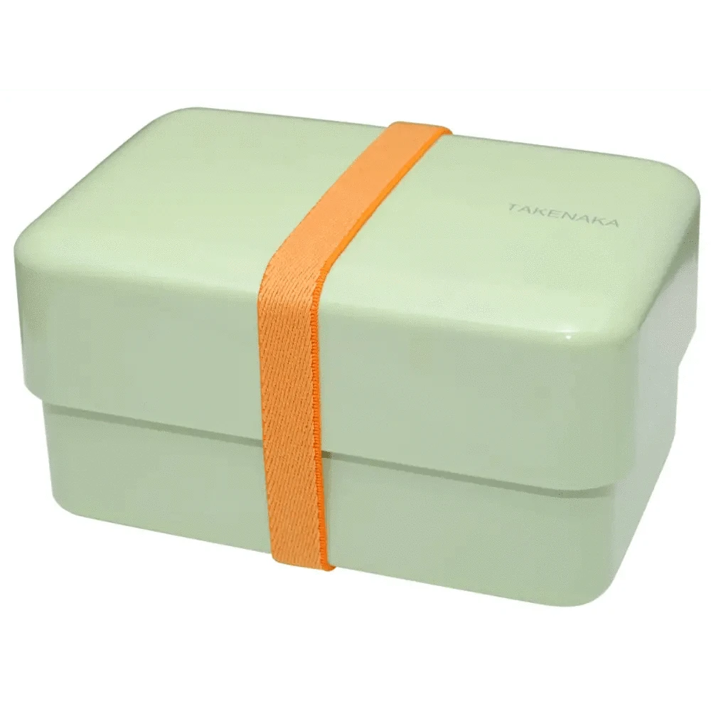 TAKENAKA Bento Box Bentos & Totes Bento Nibble Box - Made of Recycled Plastic Bottles: Coconuts White