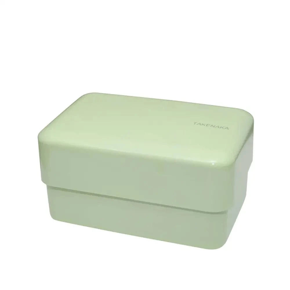 TAKENAKA Bento Box Bentos & Totes Bento Nibble Box - Made of Recycled Plastic Bottles: Coconuts White