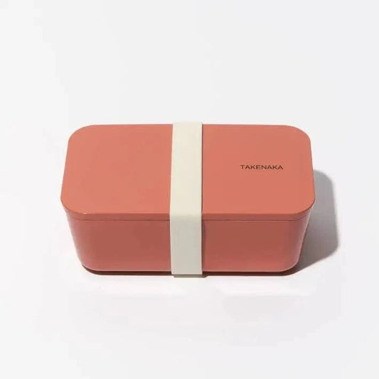 TAKENAKA Bento Box Bentos & Totes TAKENAKA BENTO FLAT BOX Apricot Rose: Apricot Rose