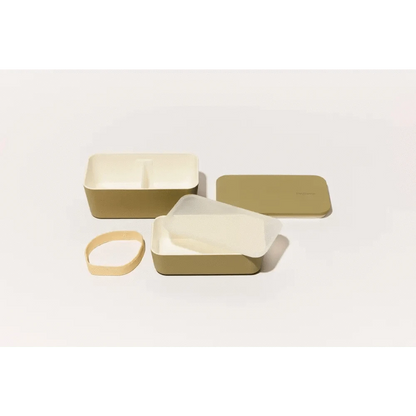 TAKENAKA Bento Box Bentos & Totes TAKENAKA BENTO Flat Dual Box: Ocean Breeze