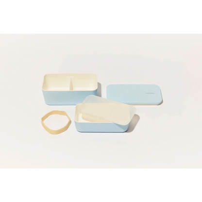 TAKENAKA Bento Box Bentos & Totes TAKENAKA BENTO Flat Dual Box: Ocean Breeze