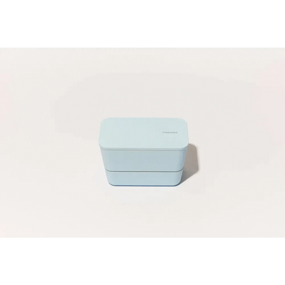 TAKENAKA Bento Box Bentos & Totes TAKENAKA BENTO Flat Dual Box: White Eggshell