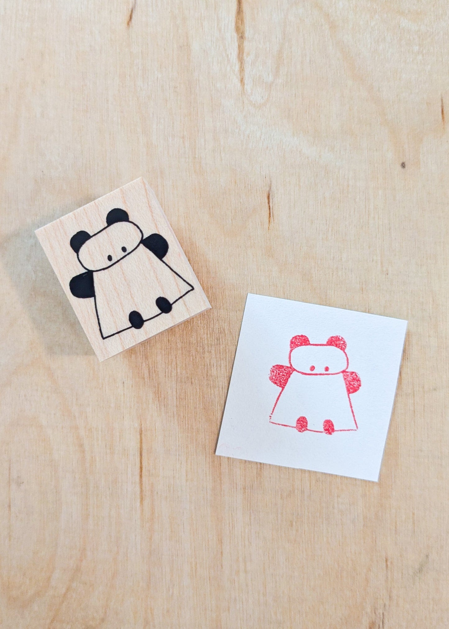 TONIKAKU HOKKAIDO Stamps Panda Stamp - Tonikaku Hokkaido