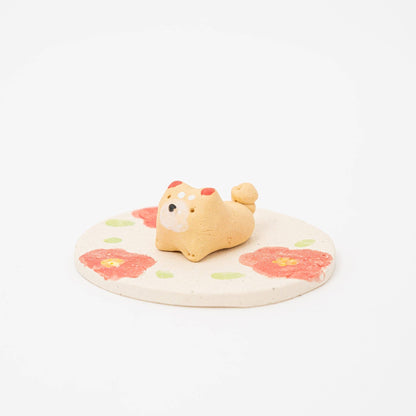 U PLUS INC Craftman House - Handmade Incense Holder Dog