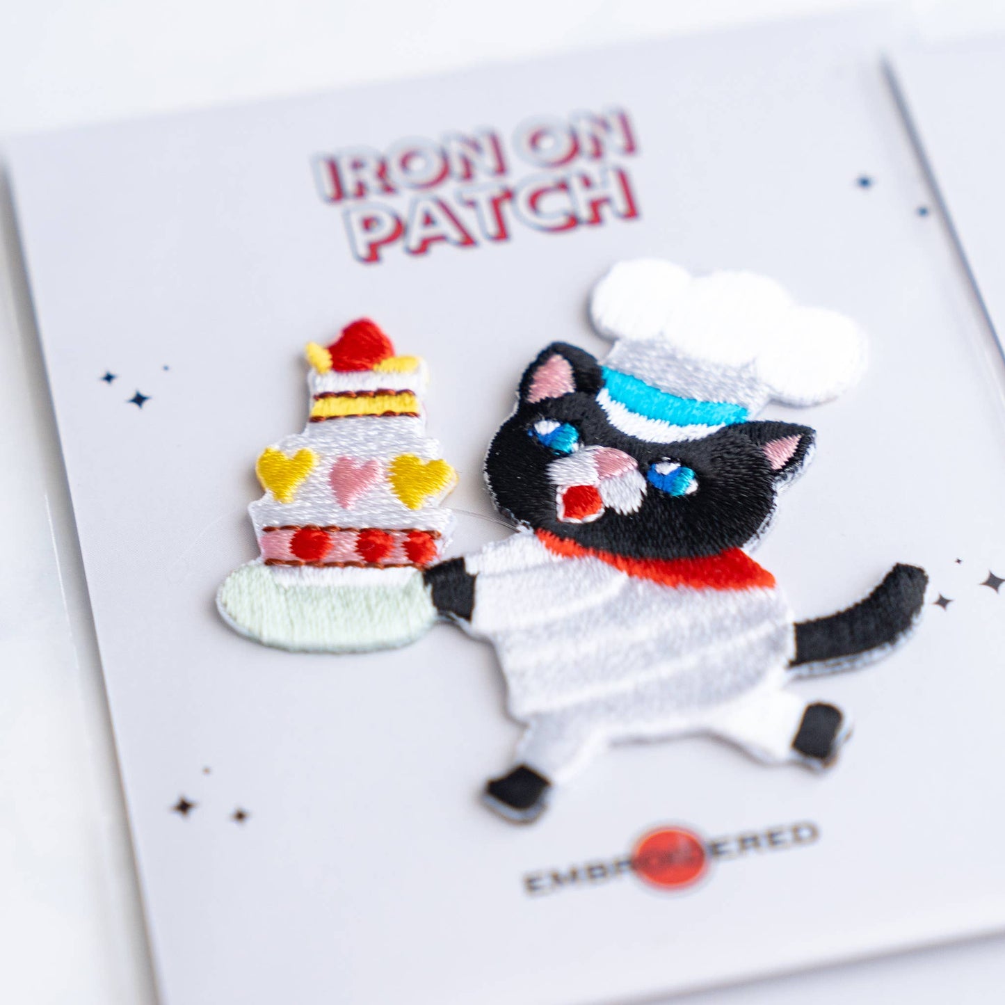 U PLUS INC Cute Cat character Patches - Iron on Patch