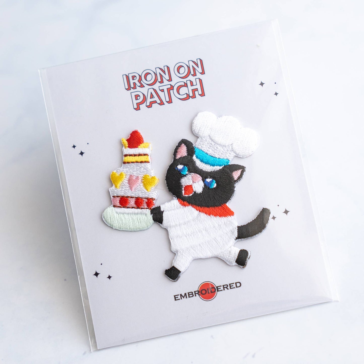 U PLUS INC Cute Cat character Patches - Iron on Patch