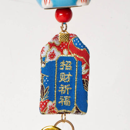 Urban Tokyo 13 Inch Length Maneki Neo Lucky Cat Hanging Charm (12/120)