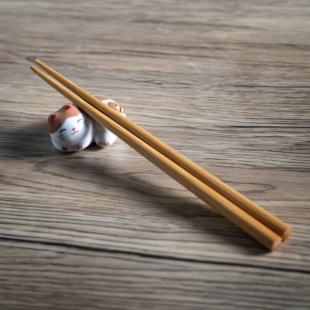 Urban Tokyo Cat Chopsticks Rest 2"L (12/288)