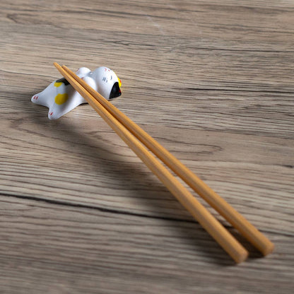 Urban Tokyo Cat Chopsticks Rest 2"L (12/288)