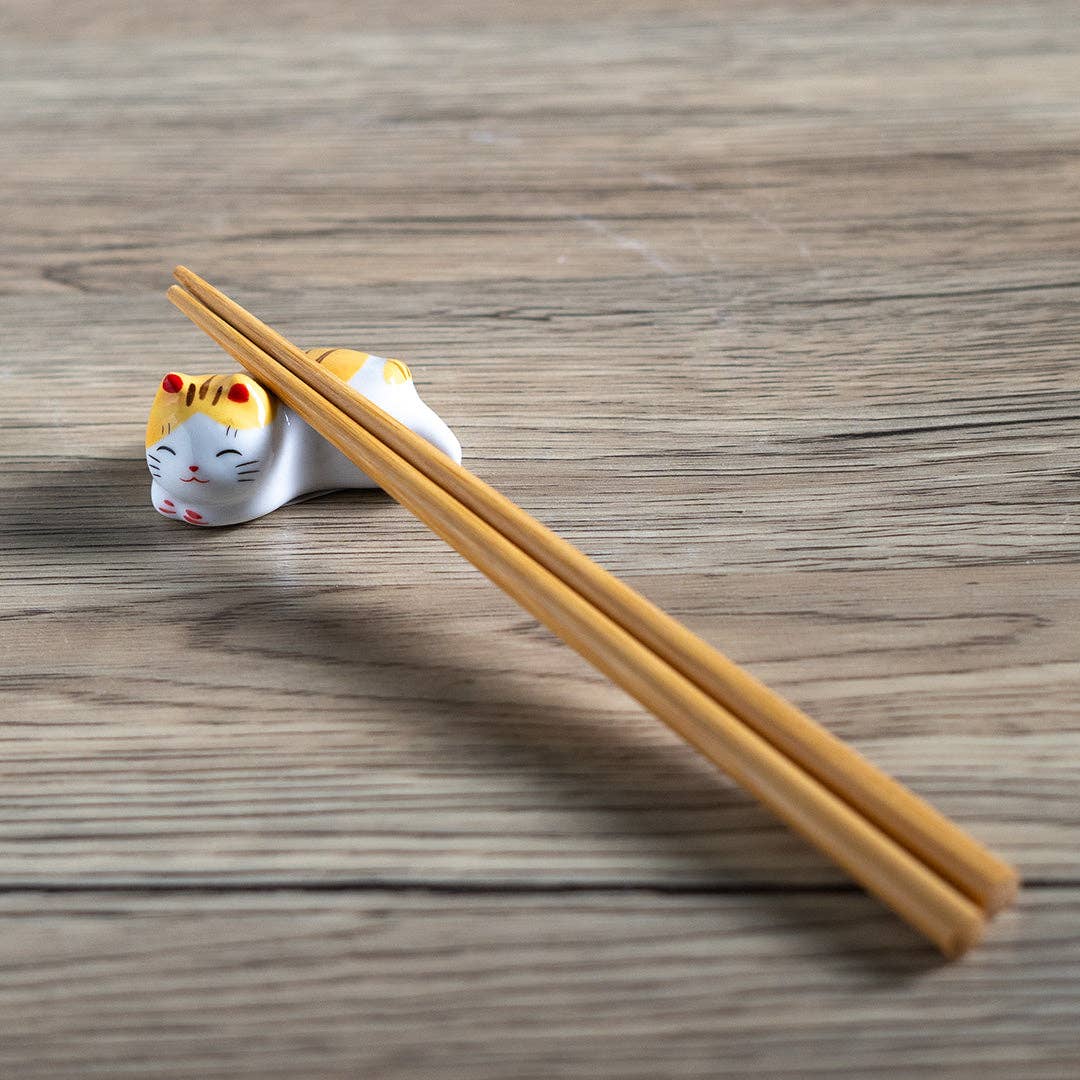 Urban Tokyo Cat Chopsticks Rest 2"L (12/288)