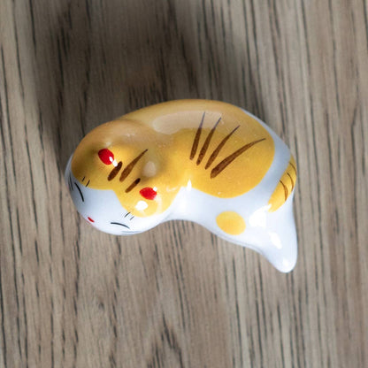 Urban Tokyo Cat Chopsticks Rest 2"L (12/288)