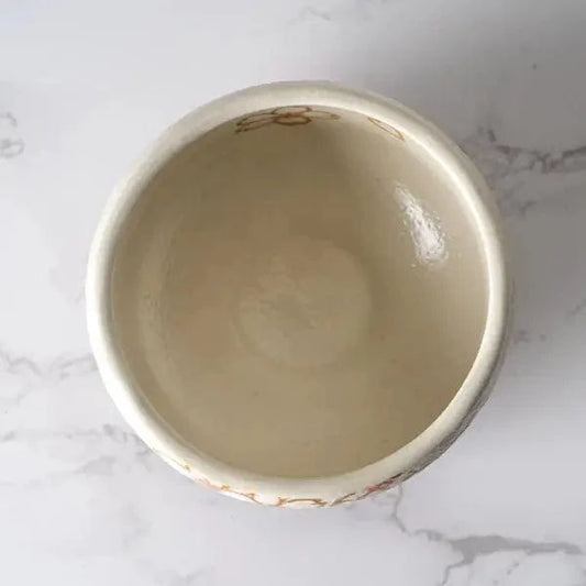 Urban Tokyo Tea & Tea Sets Sakura Cherry Blossoms Mini Matcha Bowl 8oz 3.75"D x 1.5"H P