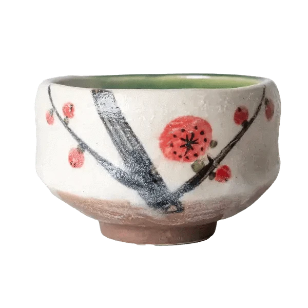 Urban Tokyo Tea & Tea Sets Ume Plum Blossoms Mini Matcha Bowl 8oz