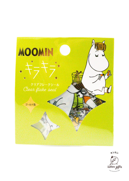 WORLD CRAFT CO.,LTD. Decorative Stickers World Craft - Clear Flake Seal - Moomin - Snork Maiden