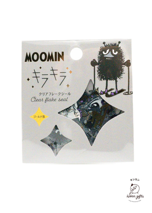 WORLD CRAFT CO.,LTD. Decorative Stickers World Craft - Clear Flake Seal - Moomin - Stinky