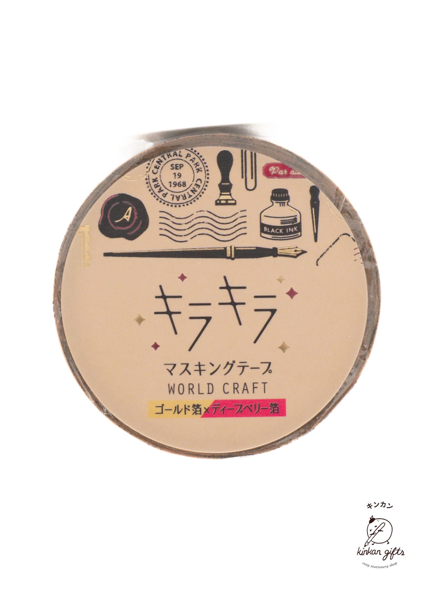 WORLD CRAFT CO.,LTD. World Craft Washi Tape - Letter