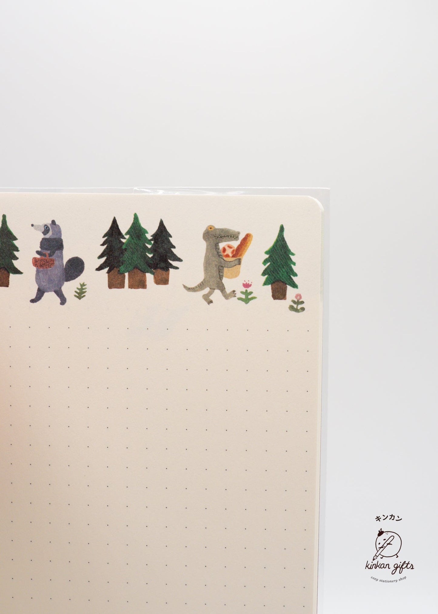 YURU LOG Forest Animal Yuru Log Notebook B6 Forest Animal