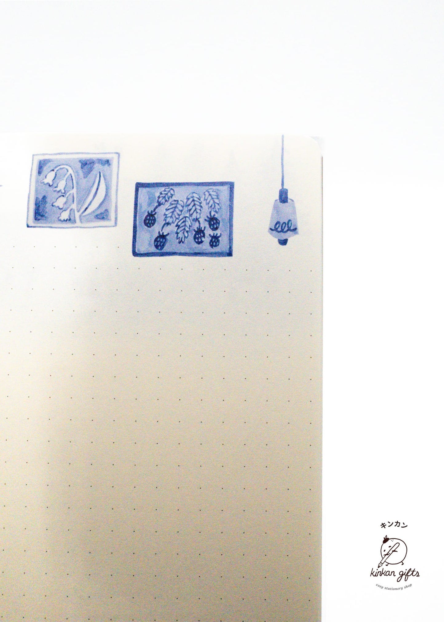 YURU LOG Notebooks & Notepads Blue Nordic Yuru Log Notebook B6 Blue Nordic