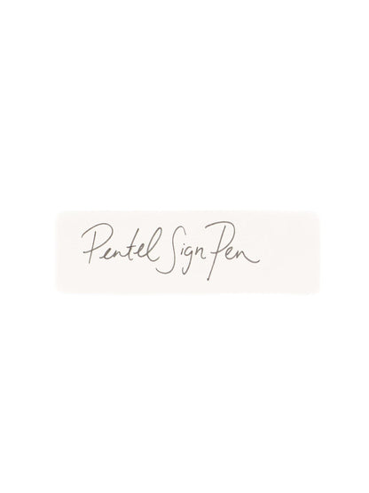 Zoomy BUNGU Pens Pentel Sign Pen Fine Point
